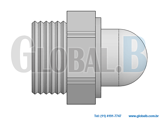 Desenho Visor Bujão 3D - Global.B
